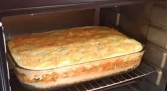 torta de bacalhau gratinado para o seu natal