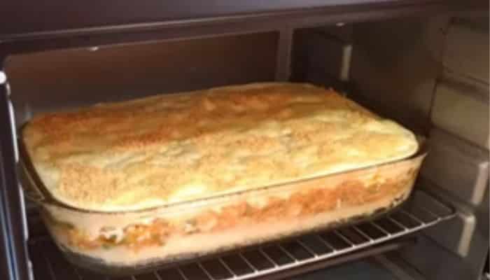 torta de bacalhau gratinado para o seu natal