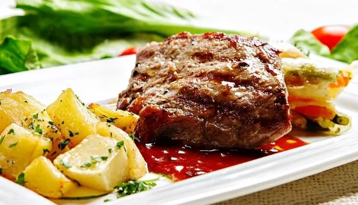 Carne Assada com Batata na panela de pressão