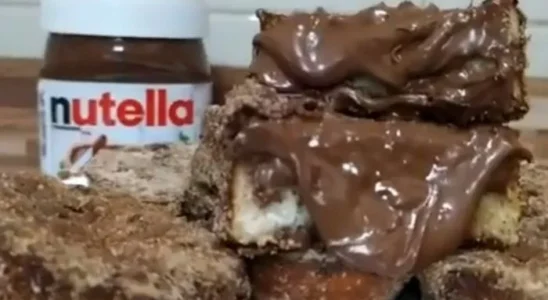 Saiba como fazer uma maravilhosa Rabanada recheada com Nutella.