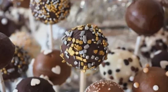 maravilhoso Cake Pop ou bolo no palito