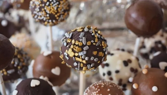 maravilhoso Cake Pop ou bolo no palito