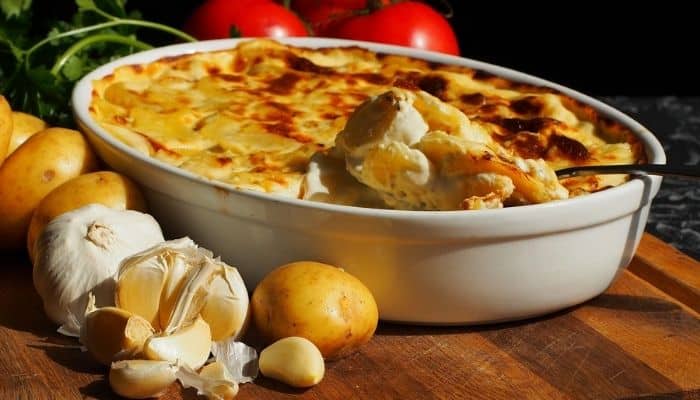 Deliciosa Batata Gratinada