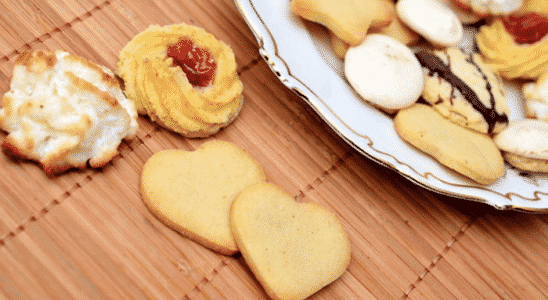 Receita de biscoitos amanteigados