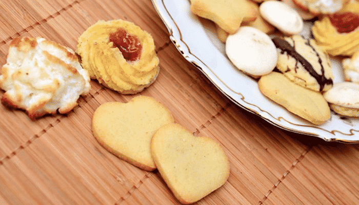 Receita de biscoitos amanteigados 