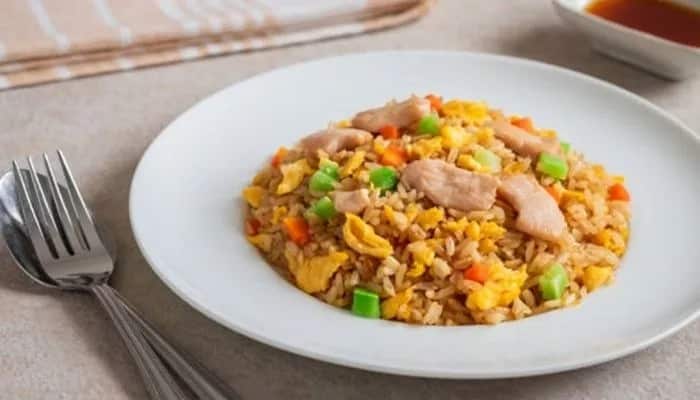 Arroz com frango