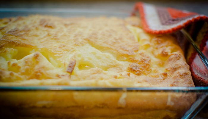 Polenta de forno muito fácil e prático