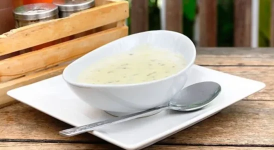 Receita suculenta de sopa de batata