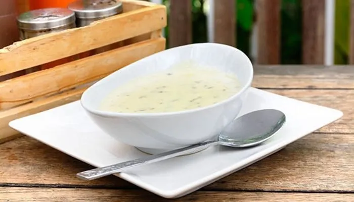 Receita suculenta de sopa de batata