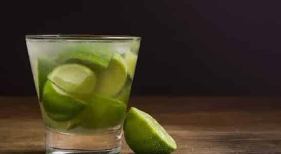 Caipirinha de limão deliciosa