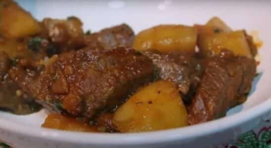 Carne bovina com batata deliciosa confira