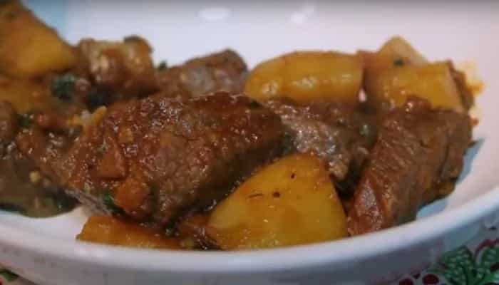 Carne bovina com batata deliciosa confira