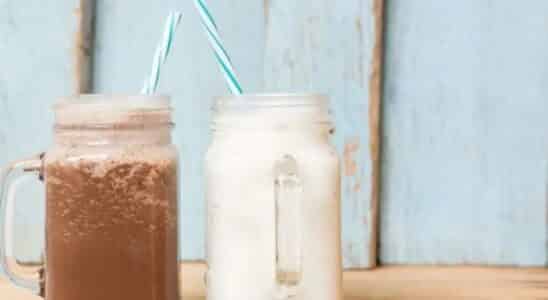 Milkshake de ovomaltine delicioso