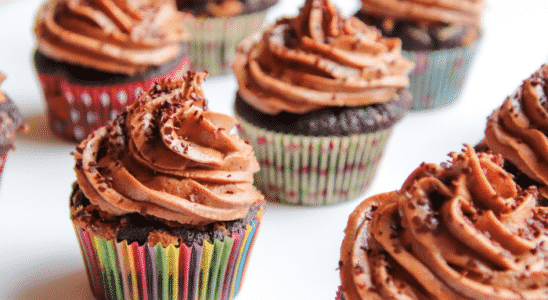 Receita de Cupcake de chocolate fofinho