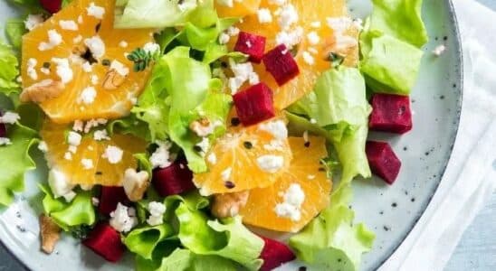 Salada de Laranja saborosa