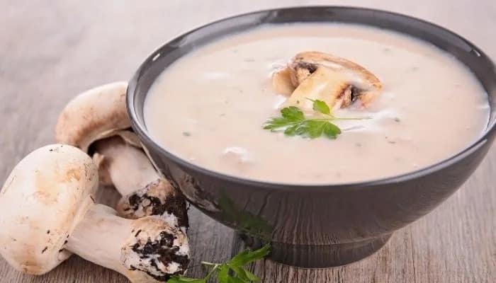 Sopa de Cogumelos deliciosa