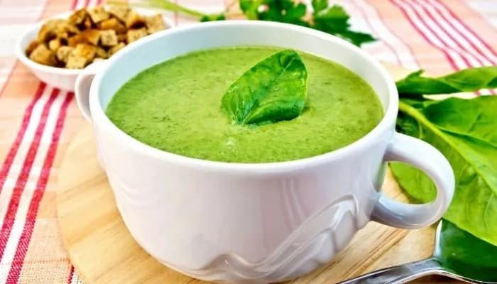 Sopa verde Incrível veja agora