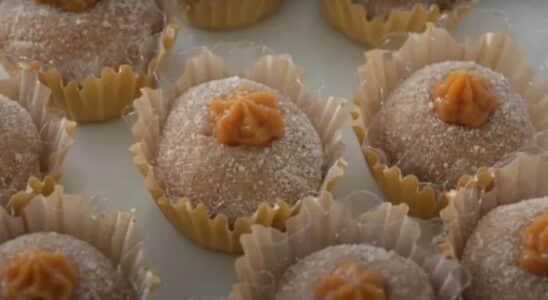 Brigadeiro de churros e doce de leite vem aprender