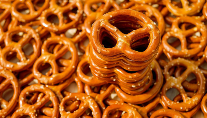 Receita de pretzel delicioso