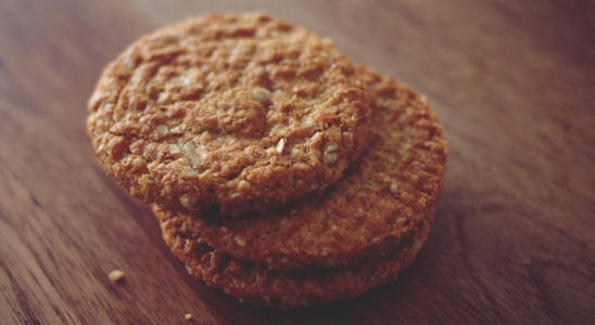 Receita de biscoito saudável com aveia e mel