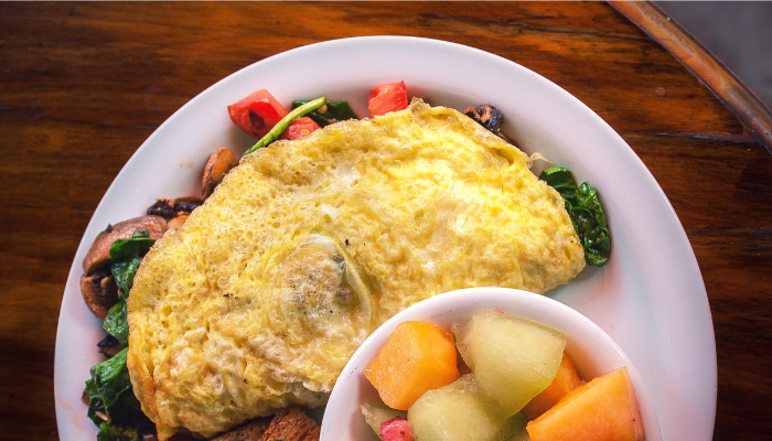 Omelete de legumes bem fácil e saudável para toda família