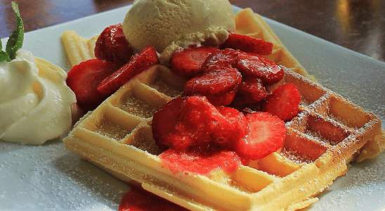 Massa de waffles para o seu café da manhã