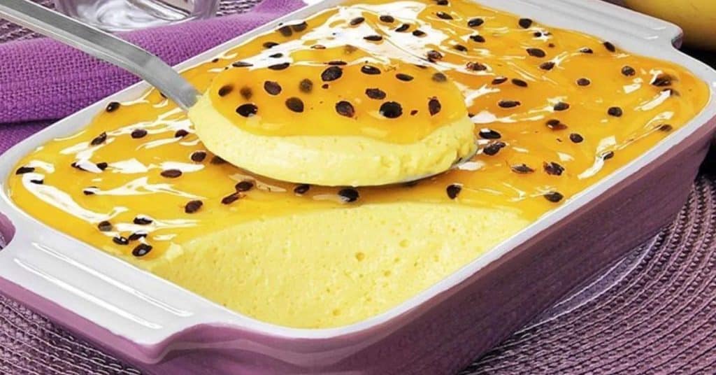 Mousse de maracujá sobremesa deliciosa para se refrescar no seu verão.