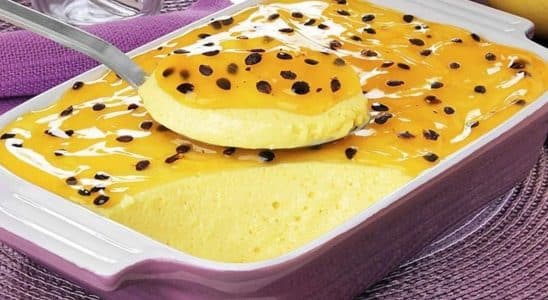 Mousse de maracujá sobremesa deliciosa para se refrescar no seu verão.