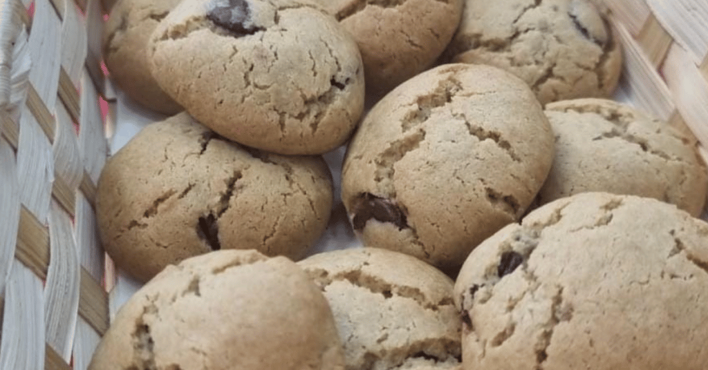 Receita de Cookies com Gotas de Chocolate