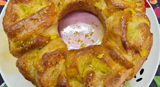 Receita incrível de rosca de laranja caseira