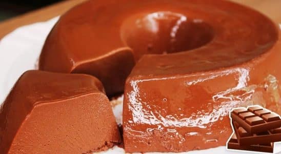Pudim de chocolate simples e prático, uma sobremesa perfeita para sua família
